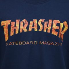 Camiseta Thrasher Skate Goat Inferno Navy - comprar online