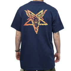 Camiseta Thrasher Skate Goat Inferno Navy na internet