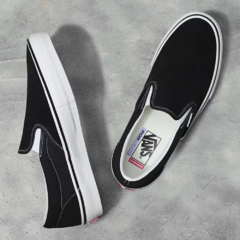 Tenis Vans Skate Slip-On Pro Black White