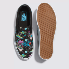 Tênis Vans Slip-On Cosmic Glow Black True White na internet