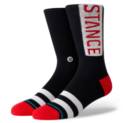 Meia Stance Casual OG Red