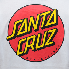 Camiseta SC Classic Dot White - Ratus Skate Shop