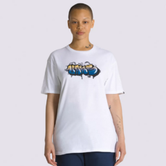 Camiseta Vans Tagged Zahba White - Ratus Skate Shop