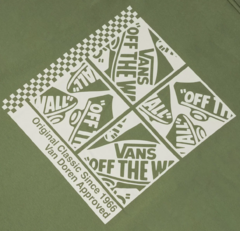 Camiseta Vans Tech Box Green na internet