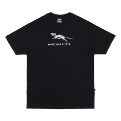 Camiseta High Rat Black. Confeccionada em 100% algodão. Estampa em silk, centralizada na parte da frente à altura do peito.
