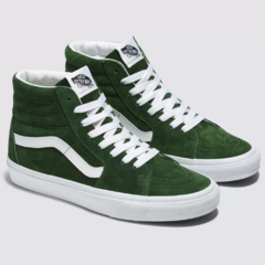 Vans pig store suede green