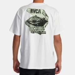 Camiseta RVCA Vinyl Club White