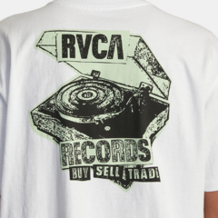 Camiseta RVCA Vinyl Club White na internet
