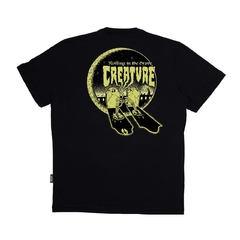 Camiseta Creature Grave Roller Black. Confeccionada em 100% algodão. Possuí gola careca. Estampa em silk na altura do peito. Estampa em silk nas costas.