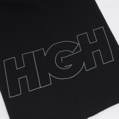 Camiseta High Work Outline Logo Black - Ratus Skate Shop