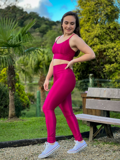 Legging Glow Up - Cereja - Brutal Queen Store | Moda Fitness