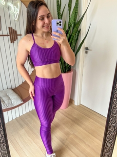 Legging Line - Violeta - Brutal Queen Store | Moda Fitness