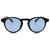 Óculos de Sol Clássico Redondo Manhattan Blue Black