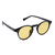 Óculos de Sol Clássico Redondo Manhattan Yellow Black - comprar online