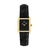 Relógio Minimalista Masculino Quadrado Square Croco Murray Black Gold