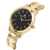Relógio Dourado Belmont Black Gold 40mm - Saint Germain - Relógios Masculinos e Femininos