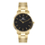 Relógio Dourado Belmont Black Gold 40mm