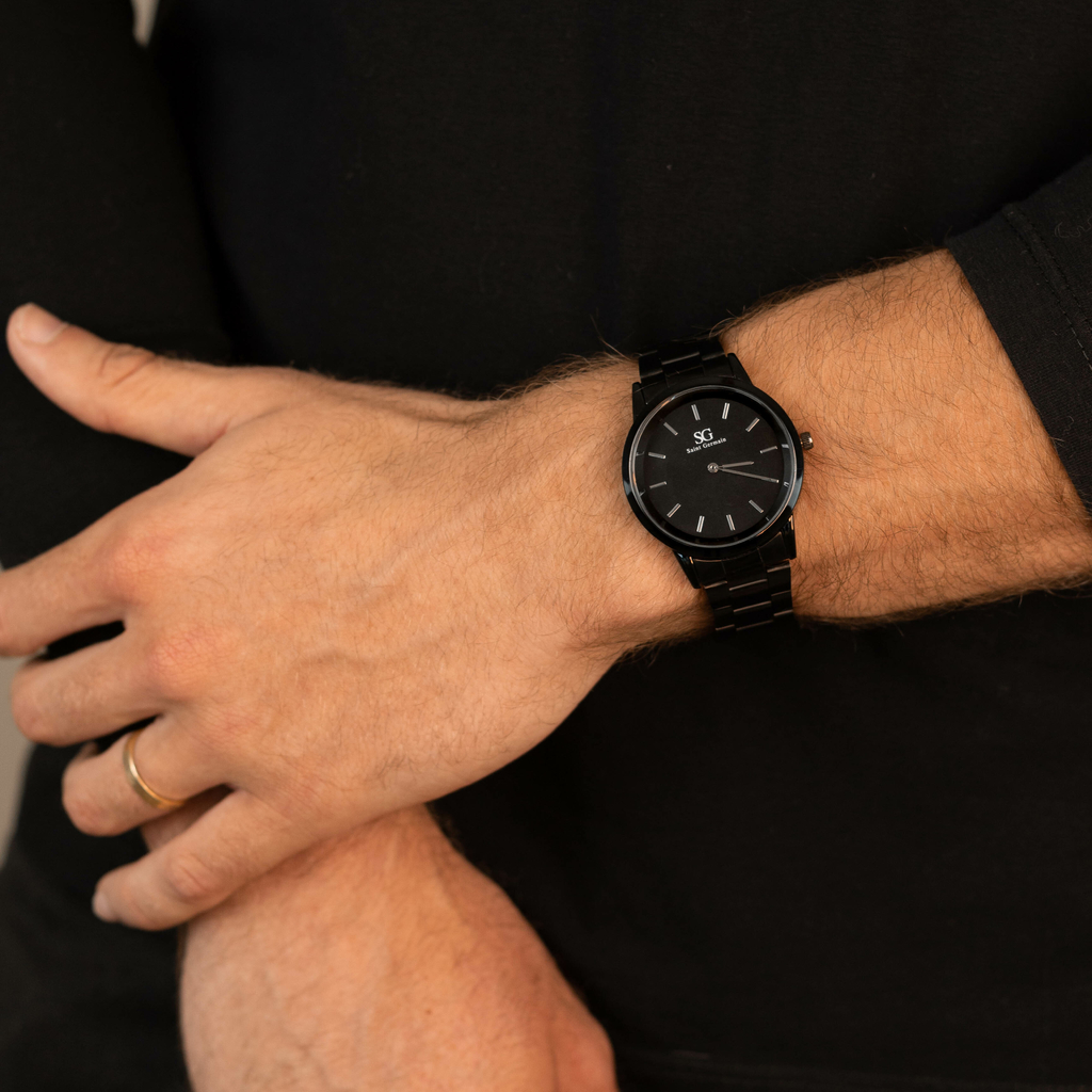 Relógio Masculino Preto Belmont Full Black 40mm