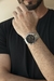 Relógio Masculino Chrono Black Silver 42mm - comprar online