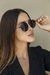 Óculos de Sol Clássico Redondo Cooper Full Black - Saint Germain - Relógios Masculinos e Femininos