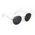 Óculos de Sol Clássico Redondo Lenox Black Gold na internet