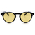 Óculos de Sol Clássico Redondo Manhattan Yellow Black