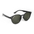 Óculos de Sol Clássico Redondo Lincoln Green Black na internet