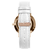 Relógio Feminino Pulseira Branca Queens Full Rosé Gold 32mm - Saint Germain - Relógios Masculinos e Femininos