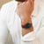 Relógio Masculino Marrom Pulseira de Couro Bronx Black Silver 40mm - comprar online