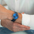 Relógio Minimalista Azul Pulseira de Couro Riverdale Blue Silver 40mm - Saint Germain - Relógios Masculinos e Femininos