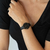 Relógio Feminino Preto Pulseira De Couro Murray Full Black 32mm - comprar online