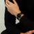 Relógio Minimalista Pulseira Preta Houston Silver 40mm - comprar online