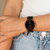 Relógio Minimalista Preto Houston Rosé Gold 40mm - comprar online