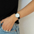 Relógio Feminino Preto Pulseira De Couro Murray Hill 32mm - comprar online