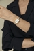 Relógio Feminino Quadrado Square Madison Diamond Bicolor Gold - comprar online