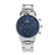 Relógio Masculino Chrono Blue Silver 42mm