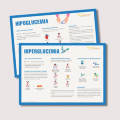 LAMINA HIPO E HIPERGLUCEMIA - comprar online