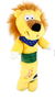 GIGWI LION PLUSH DOG TOY - comprar online