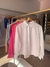 Camisa em tricoline com aplicações - Branco - comprar online