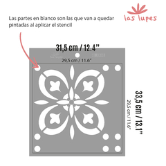 DECO STENCIL CALCAREO STNC028 - online store