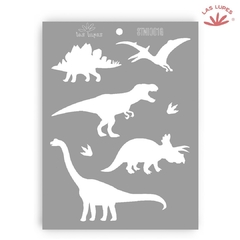 STENCIL DINOS STNI001G