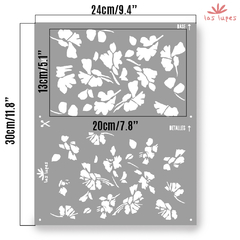 STENCIL STNKT013 Kata Tassi Doble Registro 24x30cm CODIFICADO X 5 UND - LasLupesPDV