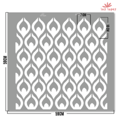 DECO STENCIL STNL021R CODIFICADO X 5 UND en internet