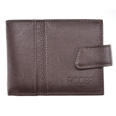 CARTEIRA MASCULINA DE COURO 054 RODER COURO - comprar online