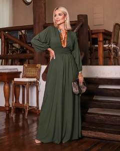 Vestido Longo Eloá MILITAR