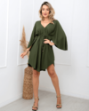 Vestido Kimono Militar veste 36 ao 46