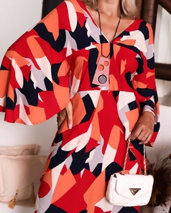 Vestido Kimono Suzy Estampa Canadá