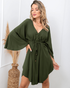 Vestido Kimono Militar veste 36 ao 46