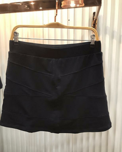 Shorts Saia DANI Recortes Moletinho - Caluli Store • Vestido Envelope | Moda Contemporânea Feminina | São Paulo