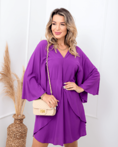 Vestido Kimono Roxo